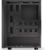 The interior of a black computer case. Anteprima dell’immagine prodotto
