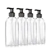 4x 500ml Seifenspender-Flasche, Kunststoff, klar Produktbild-Vorschau 1