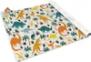 A roll of self-adhesive furniture film with a dinosaur pattern is shown from an angled perspective. Produktbild-Vorschau