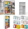 Kinderregal Vicco Marvin Weiß 72 x 143 cm mit 4 Faltboxen Produktbild-Vorschau 8