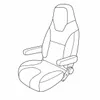 Universal Lammfell Sitzbezug für Wohnmobil aus echtem Produktbild-Vorschau 2