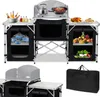 LARS360 Armoire de camping 174 x 46 x 110 cm Cuisine de Voir les images du produit 1