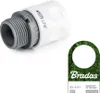 BRADAS Attacco rapido 1/2" con filettatura maschio 3/4", Anteprima dell’immagine prodotto 3
