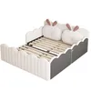 Letto per bambini Flieks imbottito 140x200cm con cuscino, Anteprima dell’immagine prodotto 9