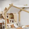 Letto per bambini Merax 90x190 cm, letto a casetta in legno Anteprima dell’immagine prodotto 6