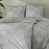 Estella Mako Interlock Jersey Bettwäsche Anja khaki 155x220 Produktbild-Vorschau 7