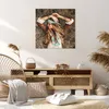 Bild auf Leinwand - Leinwandbild - Einteilig - Hippie Frau Produktbild-Vorschau 7