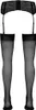 Cottelli Legwear Klasyczne Pończochy 20 den Czarne Gładkie Podgląd zdjęcia produktu 6