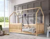 KEF Bett Pola Haus Ebenerdig Einzelbett Kinder – Kinderbett Produktbild-Vorschau 1