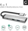 CELLONIC 4-in-1 Multi USB Port Hub - USB C zu HDMI Adapter Produktbild-Vorschau 2