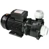 A black electric pump with white connectors against a white background. Produktbild-Vorschau