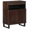 vidaXL Sideboard Braun 60x34x75 cm Massivholz Mango Produktbild-Vorschau 8