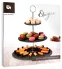 Excellent Houseware Etagere - 3-lagig - Schiefer - 30 x 34 Produktbild-Vorschau 17