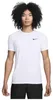 Herren Kurzarm T-Shirt Weiß - Rundhals, Dri-FIT, Logo-Druck Produktbild-Vorschau 3
