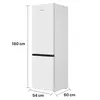 Heinner HCNF-HM253E++ Kühl-Gefrierkombination 253 L, Produktbild-Vorschau 3