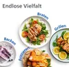 Philips Airfryer serie 3000 met twee manden (NA353/10) Productafbeelding-voorbeeld 10