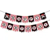 Geburtstagsdeko Halloween Piraten Thema,Happy Birthday Produktbild-Vorschau 5