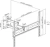 Cabletech UCH0199-1 Universele wandbeugel voor tv's van Productafbeelding-voorbeeld 8