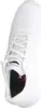 A close-up view of the top of a white sneaker. Produktbild-Vorschau