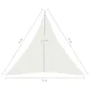 Vela Parasole 160 g/m² Bianca 5x6x6 m in HDPE Anteprima dell’immagine prodotto 5