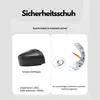 Marketing image showing features of safety shoes. Produktbild-Vorschau