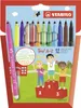Filzstift - STABILO Trio A-Z - 12er Pack - mit 12 Produktbild-Vorschau 1