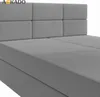 Boxspringová postel - 180x200 - Šedá - Úložný prostor - Náhled obrázku produktu 10