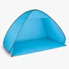XL Pop-Up Strandmuschel Strandzelt Zelt Tasche Blau Produktbild-Vorschau 2