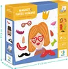 Gra Magnetyczna Edukacyjna "Ludzkie Twarze" Kolorowy Zestaw Podgląd zdjęcia produktu 8