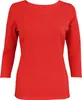 Alkato Damen Shirt 3/4 Arm mit Rundhals, Farbe: Rot, Größe: Produktbild-Vorschau 4