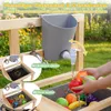 COSTWAY Küchenspielzeug Kinder, Outdoor Spielküche mit Produktbild-Vorschau 5