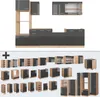 Vicco Küchenzeile R-Line, 300 cm mit Hochschrank, ohne Produktbild-Vorschau 6