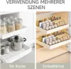 Auszug Küchenschrank 53 cm Tief mit Kleber ohne Bohren Produktbild-Vorschau 6