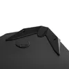A close-up view of a black gaming desk surface with a carbon fiber texture. Anteprima dell’immagine prodotto