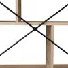 Étagère Charleston 75,5x30x155cm - Bois clair industriel, Voir les images du produit 8