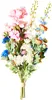 BELIANI Kunstblumenstrauß Bunt 75 cm Hochwertig wie Echt Produktbild-Vorschau 4