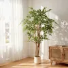 HOMCOM Künstlicher Banyanbaum 150 cm Kunstpflanze mit Produktbild-Vorschau 2