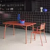 sweeek - Klappbarer Gartentisch aus Stahl für 6 Personen - Produktbild-Vorschau 4