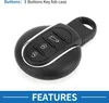 Coque De Clé À 3 Boutons Pour Télécommande D'Entrée Sans Voir les images du produit 4