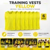 6 trainingsshirts, geel – Trainingsshirts voor Productafbeelding-voorbeeld 5