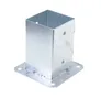 Aqbau® Aufschraubhülse 90x90 mm Pfostenträger aufschrauben, Produktbild-Vorschau 2