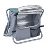 Progarden Klapphocker Metall, Polyester grau / blau 36cm x Produktbild-Vorschau 1
