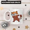 Trendation - Cooler Roter Panda Tasse Musik Kinder Produktbild-Vorschau 3