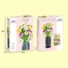Blumenstrauß Bausatz mit Vase - DIY Tulpen Set Geschenk für Produktbild-Vorschau 6