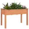 vidaXL Bac à plantes avec insert Brun 118x59x76 cm Sapin Voir les images du produit 3