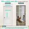 Sekey Insektenschutz Magnetisches Fliegengitter für Balkon Produktbild-Vorschau 8