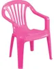 Kindermonoblock SET pink 4xStuhl Sedia Baby 1xTisch Tavolo Produktbild-Vorschau 5