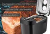 Der Unold Backmeister® Big Brotbackautomat, abgebildet in Schwarz mit geöffnetem Deckel, steht vor e Produktbild-Vorschau