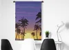 MuchoWow® Wandteppich Wandbehang Sonne - Palme - Meer Produktbild-Vorschau 4