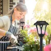 Relaxdays Solarlampen 4er Set, LED Solarlicht mit Erdspieß, Produktbild-Vorschau 3